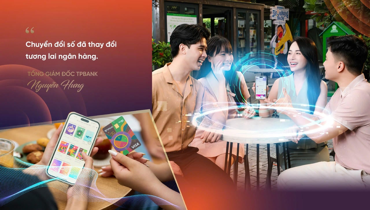 ការផ្លាស់ប្តូរឌីជីថលជួយ TPBank នាំយកសេវាកម្មធនាគារឱ្យកាន់តែខិតជិតយុវជនតាមរយៈវេទិកាឌីជីថលងាយស្រួលប្រើ និងបទពិសោធន៍អ្នកប្រើប្រាស់ផ្ទាល់ខ្លួន។