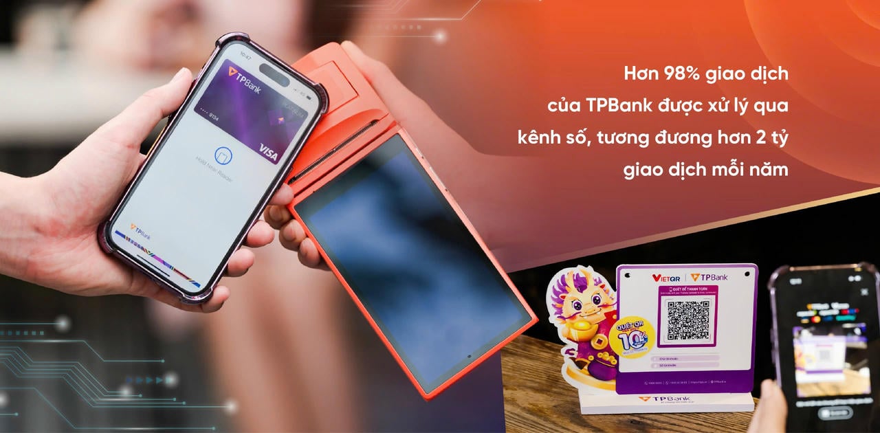 គំរូ LiveBank 24/7 របស់ TPBank – ដែលជាសាខាធនាគារស្វ័យប្រវត្តិឈានមុខគេ – អនុញ្ញាតឱ្យអតិថិជនធ្វើប្រតិបត្តិការភាគច្រើនគ្រប់ពេលវេលា គ្រប់ទីកន្លែង ដោយមិនចាំបាច់មានបញ្ជរបែបប្រពៃណី។