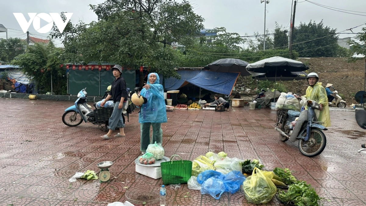 In de noordelijke en centrale regio's is er sprake van regen en koud weer.