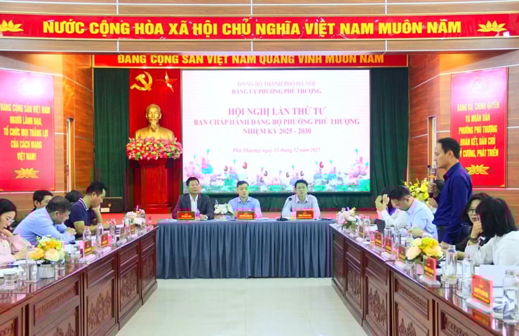 Phu Thuong, 22 sosyo-ekonomik kalkınma hedefinden 22'sini de tamamladı - Fotoğraf 1. Phú Thượng hoàn thành 22/22 chỉ tiêu phát triển kinh tế - xã hội- Ảnh 1.