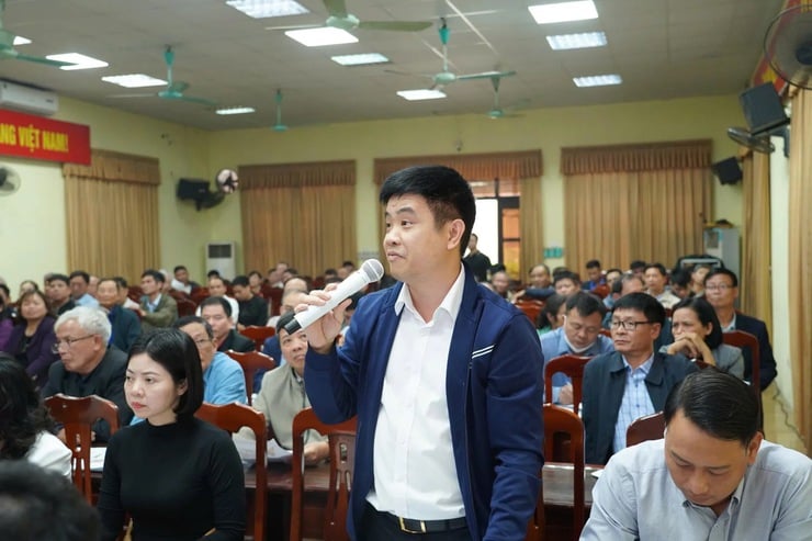 Thuong Tin: Söker synpunkter på detaljplaneringsprojektet i skala 1/500 för det olympiska sportstadsområdet - Foto 1. Thường Tín: Lấy ý kiến Đồ án Quy hoạch chi tiết tỷ lệ 1/500 Khu đô thị thể thao Olympic- Ảnh 1.