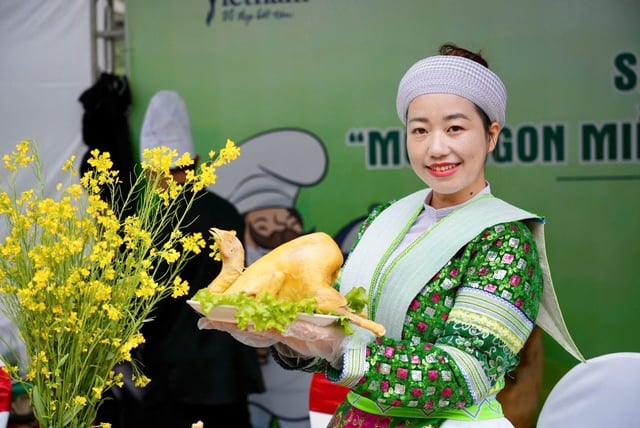 Pratos únicos e deliciosos, especialidades da região montanhosa de Cao Bang - Foto 4. Độc đáo món ngon, đặc sản miền núi Cao Bằng- Ảnh 4.