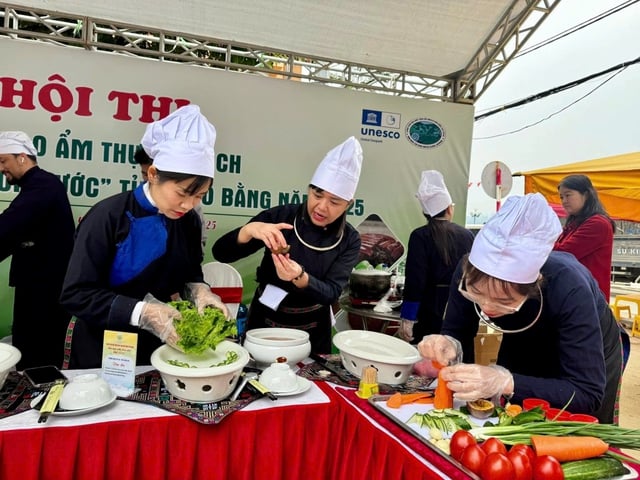 Pratos únicos e deliciosos, especialidades da região montanhosa de Cao Bang - Foto 5. Độc đáo món ngon, đặc sản miền núi Cao Bằng- Ảnh 5.