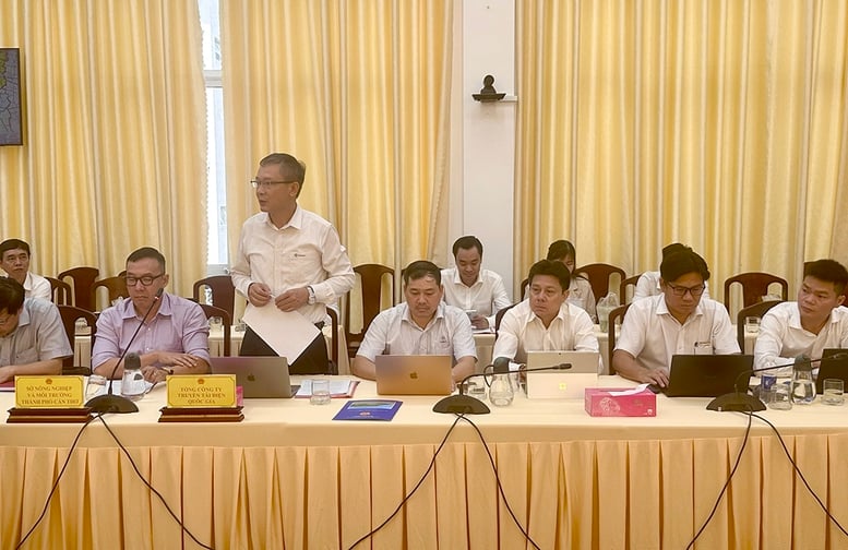 Koordinace pro zajištění pokroku projektu přenosového vedení 500 kV LNG Bac Lieu - Thot Not - Foto 5. Phối hợp đảm bảo tiến độ dự án đường dây 500 kV LNG Bạc Liêu - Thốt Nốt- Ảnh 5.