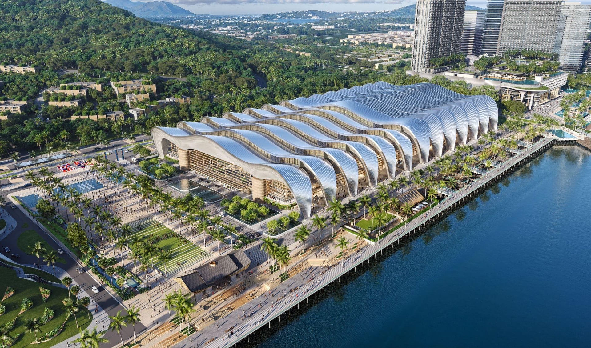 APEC কনভেনশন এবং প্রদর্শনী কেন্দ্রে বিশ্বের বৃহত্তম বলরুম থাকবে।