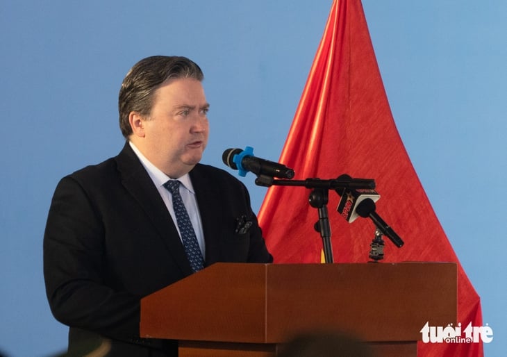 ការដឹកជញ្ជូនអដ្ឋិធាតុទាហានអាមេរិកដែលបាត់ខ្លួនក្នុងអំឡុងសង្គ្រាម - រូបថតទី 2។ hài cốt lính Mỹ - Ảnh 2.