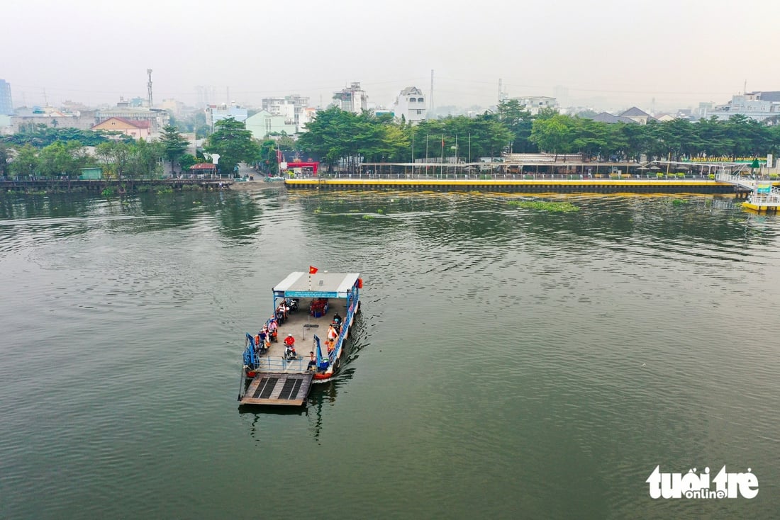 phà bình quới - Ảnh 1.