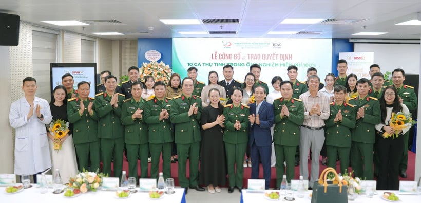 Tien gezinnen van militairen die kampen met vruchtbaarheidsproblemen, ontvangen in 2025 een gratis IVF-behandeling.