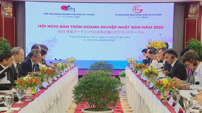 Hội nghị bàn tròn thúc đẩy hợp tác giữa TP. Hồ Chí Minh và doanh nghiệp Nhật Bản 2025- Ảnh 1.