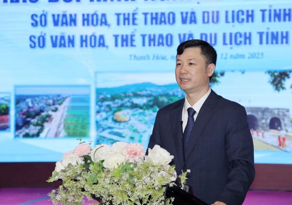 Podepsání dohody o spolupráci v oblasti kultury, sportu a cestovního ruchu mezi Thanh Hoa a Lam Dong.