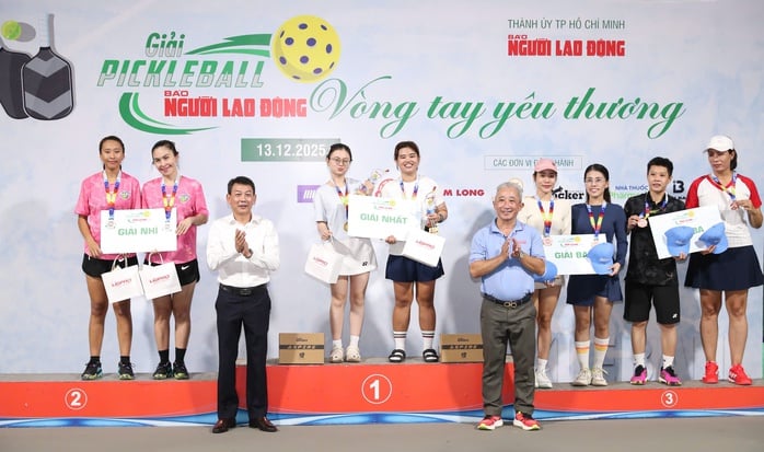 Giải Pickleball Báo Người Lao Động