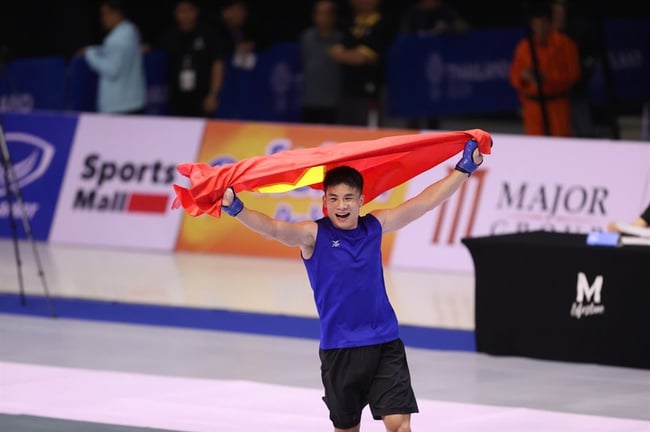 ភាពជោគជ័យដ៏សំខាន់របស់ MMA វៀតណាមនៅ SEA Games លើកទី 33 - រូបថតទី 1។ Thành công bước ngoặt của MMA Việt Nam tại SEA Games 33 - Ảnh 1.