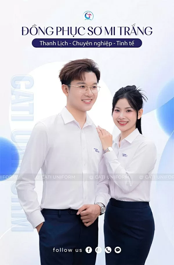 CATI Uniforms - Elevating the image of Vietnamese businesses. Đồng phục CATI - Nâng tầm hình ảnh doanh nghiệp Việt