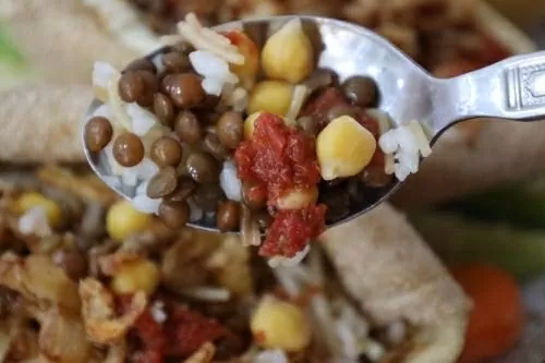 Egyptian cuisine has been recognized by UNESCO as an intangible cultural heritage. Món ăn của Ai Cập được UNESCO công nhận là di sản văn hóa phi vật thể