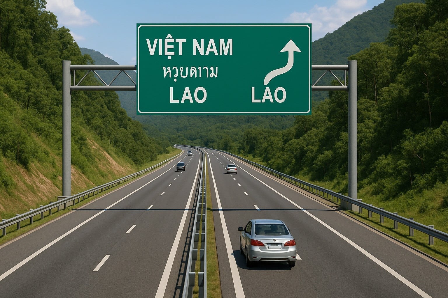 Det strategiska motorvägsprojektet, som kostar nästan 24 biljoner VND, och som förbinder Vietnam och grannlandet Laos, kommer att omfattas av tre särskilda mekanismer - Foto 3.