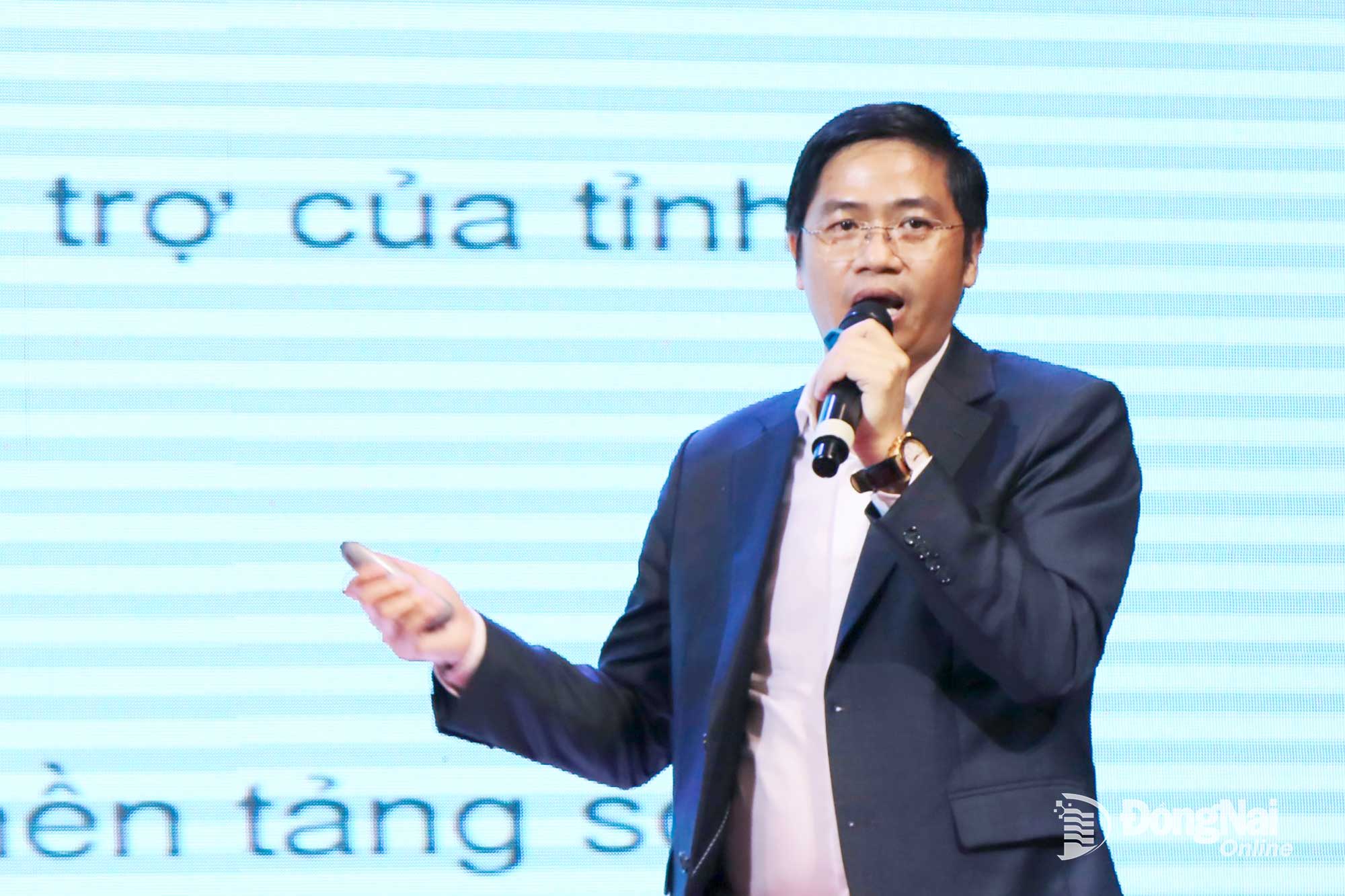 Herr Nguyen Hoai Chung, VD för Phaata International Logistics Exchange.