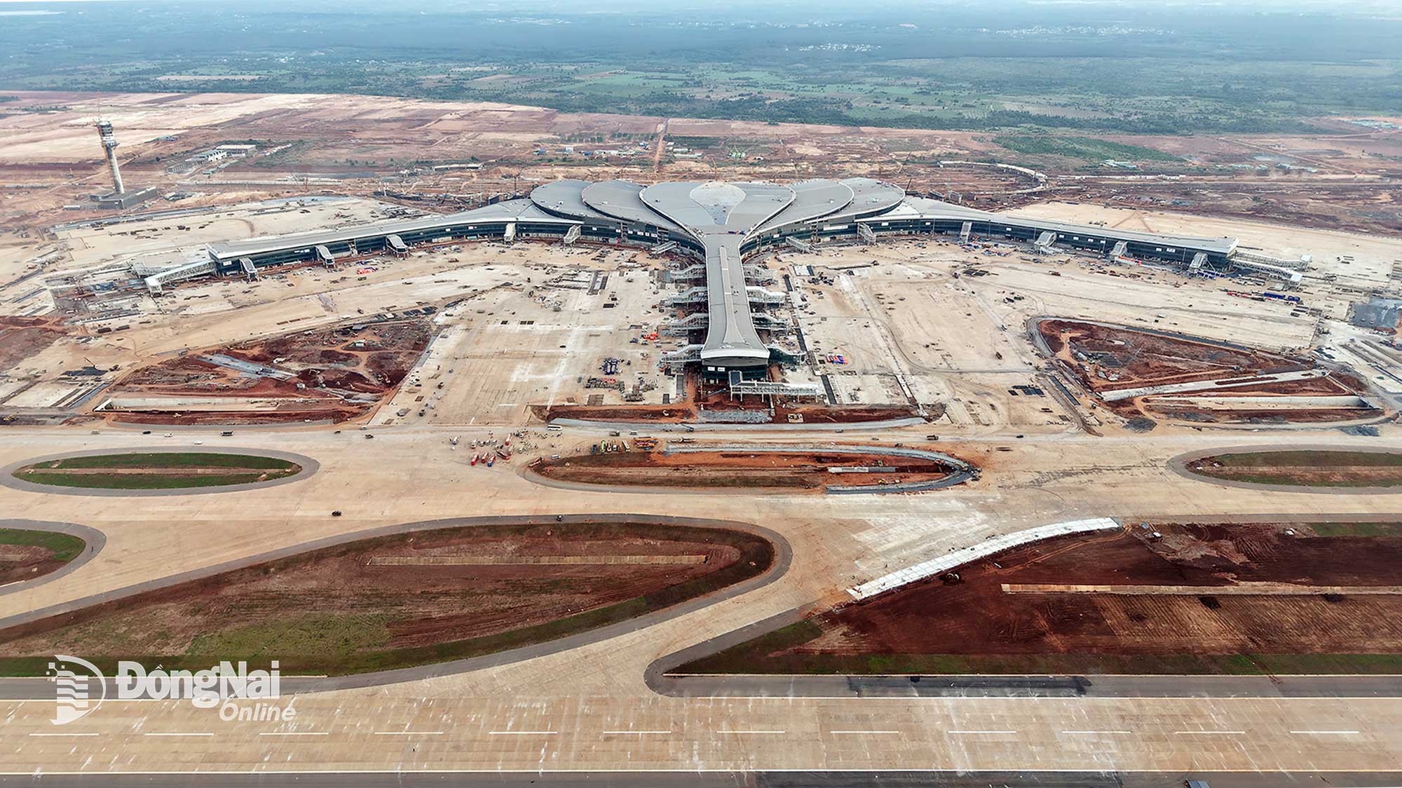 Long Thanh flygplats är en viktig drivkraft för den framtida utvecklingen av logistiktjänster i Dong Nai. Foto: Vuong The
