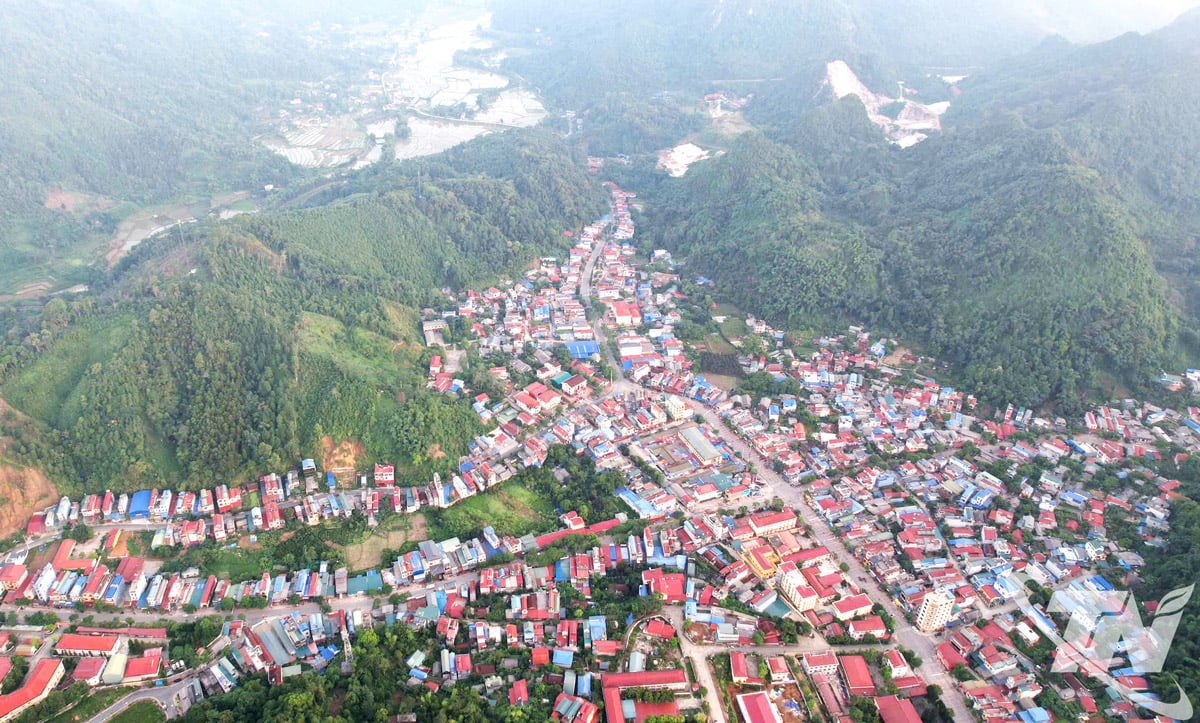 En vy över Cho Don-kommunen idag.