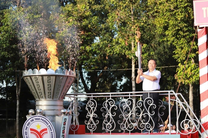 Binh Duong Ward Sports Festival: Det första stora sportevenemanget - Foto 5. Đại hội Thể dục thể thao phường Bình Dương: Sự kiện thể thao lớn đầu tiên - Ảnh 5.