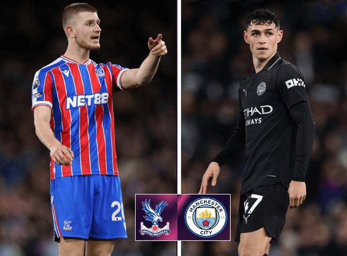 Soi tỉ số trận Crystal Palace - Manchester City: Khoảng cách mong manh - Ảnh 1.