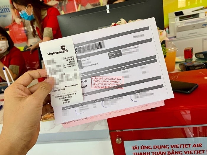 Αλλαγή εισιτηρίου πτήσης της Vietjet Air