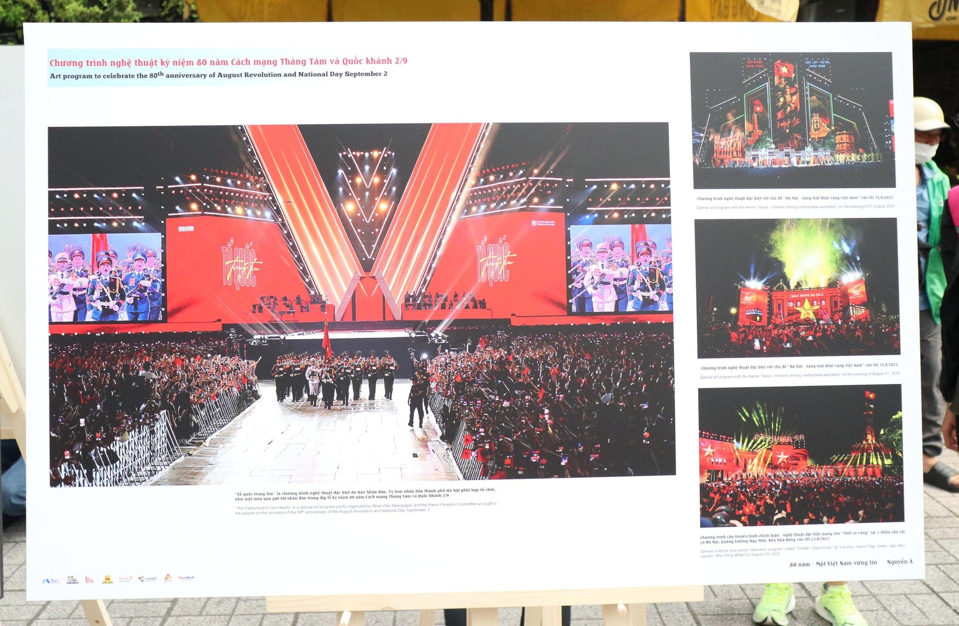 Nguyen A har en orubblig tro på landets 80-åriga historia - Foto 2. Nguyễn Á vững tin vào 80 năm lịch sử của đất nước - Ảnh 2.