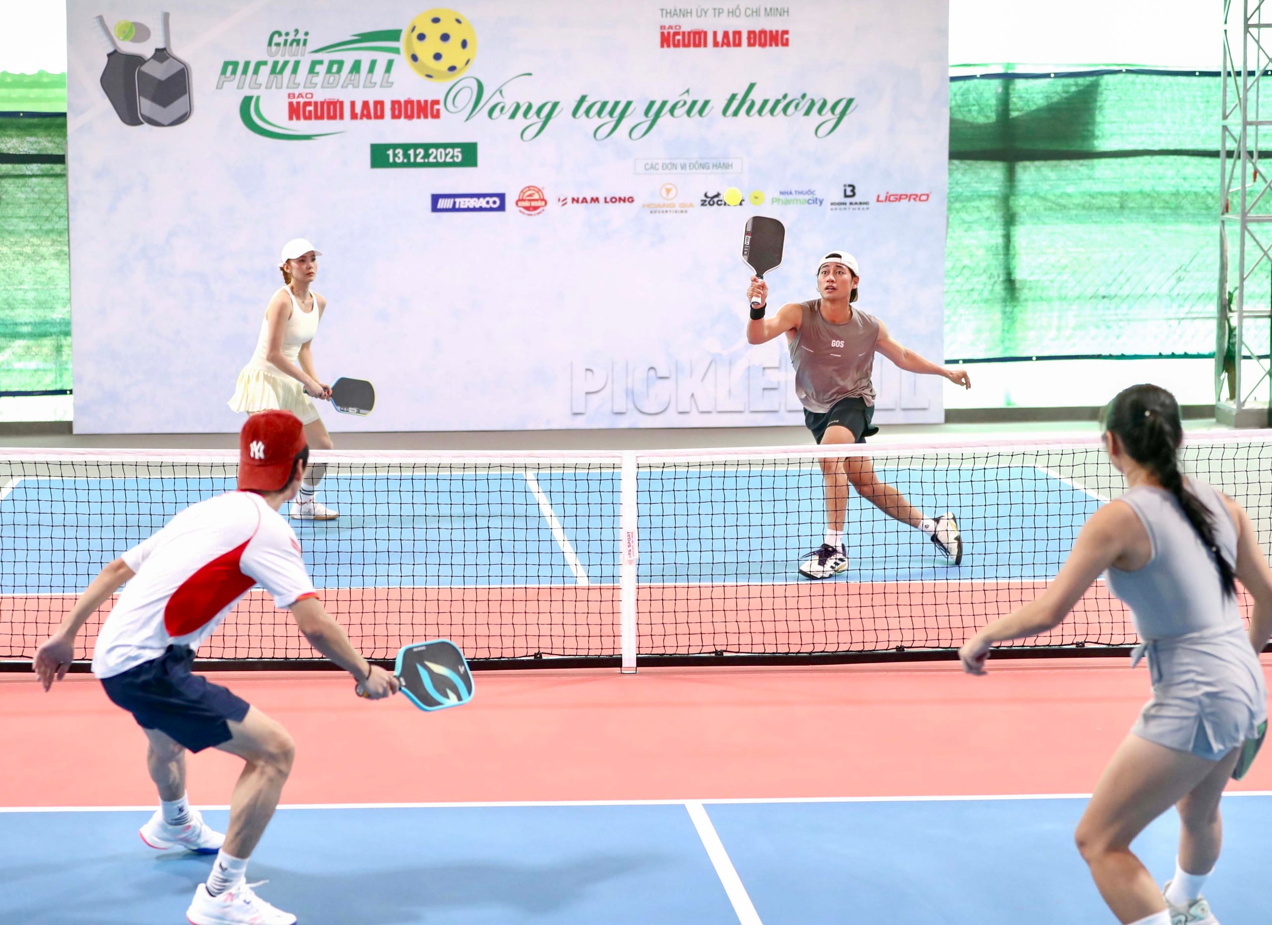 Những khoảnh khắc đẹp tại giải Pickleball 
