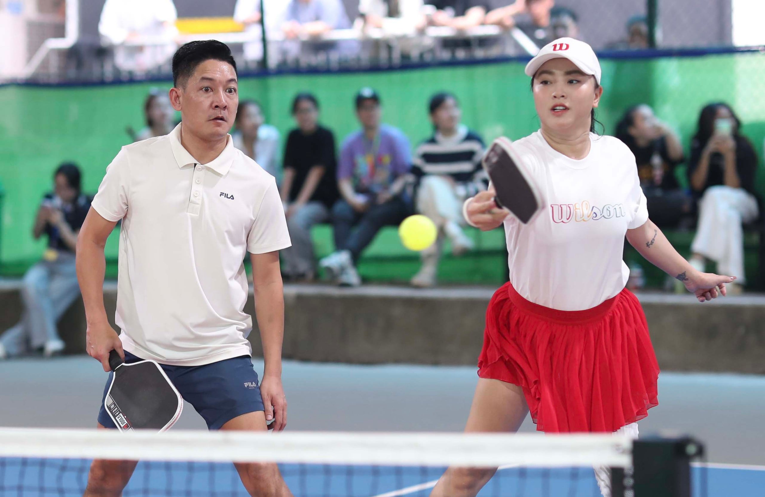 Những khoảnh khắc đẹp tại giải Pickleball 