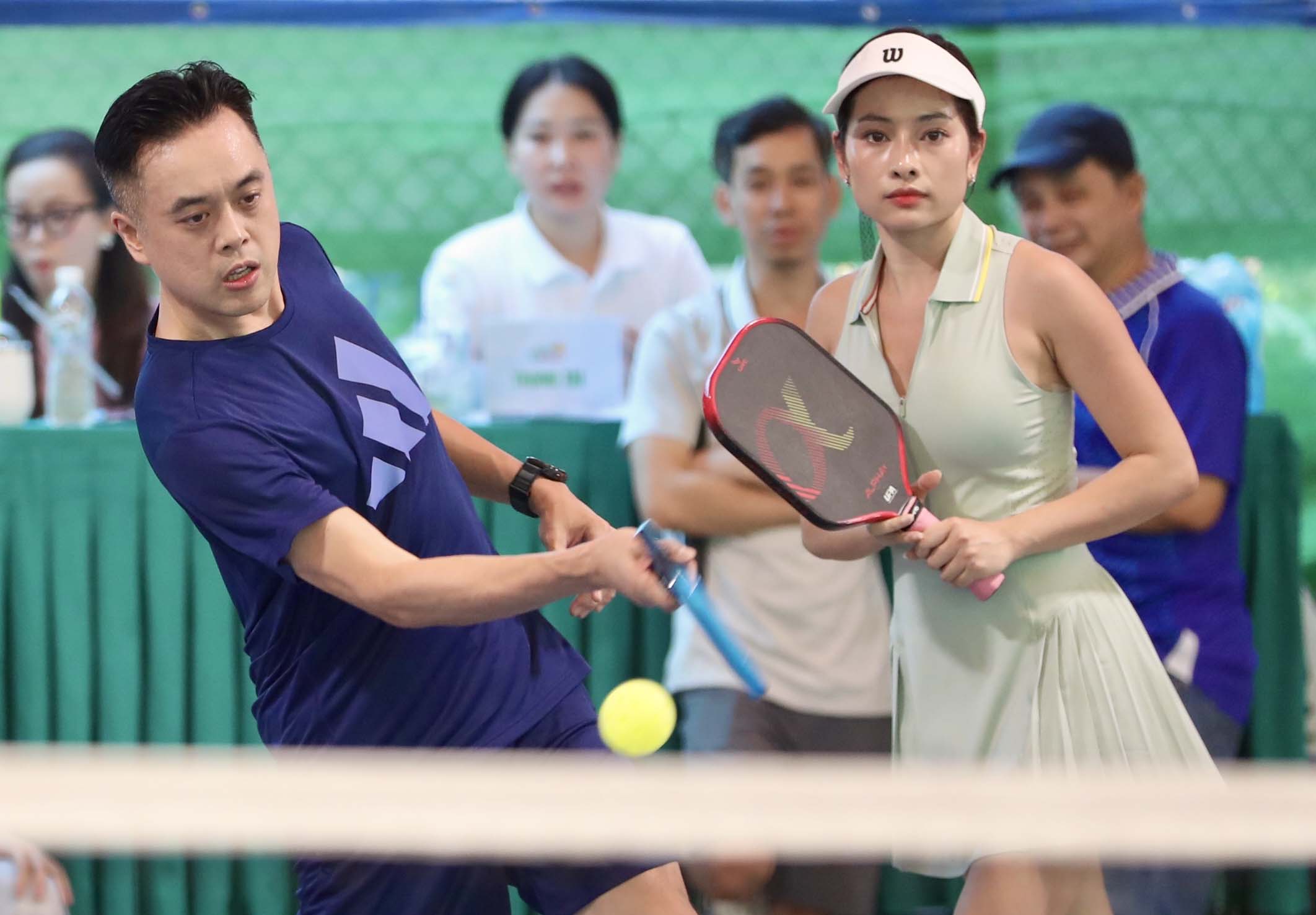 Những khoảnh khắc đẹp tại giải Pickleball 