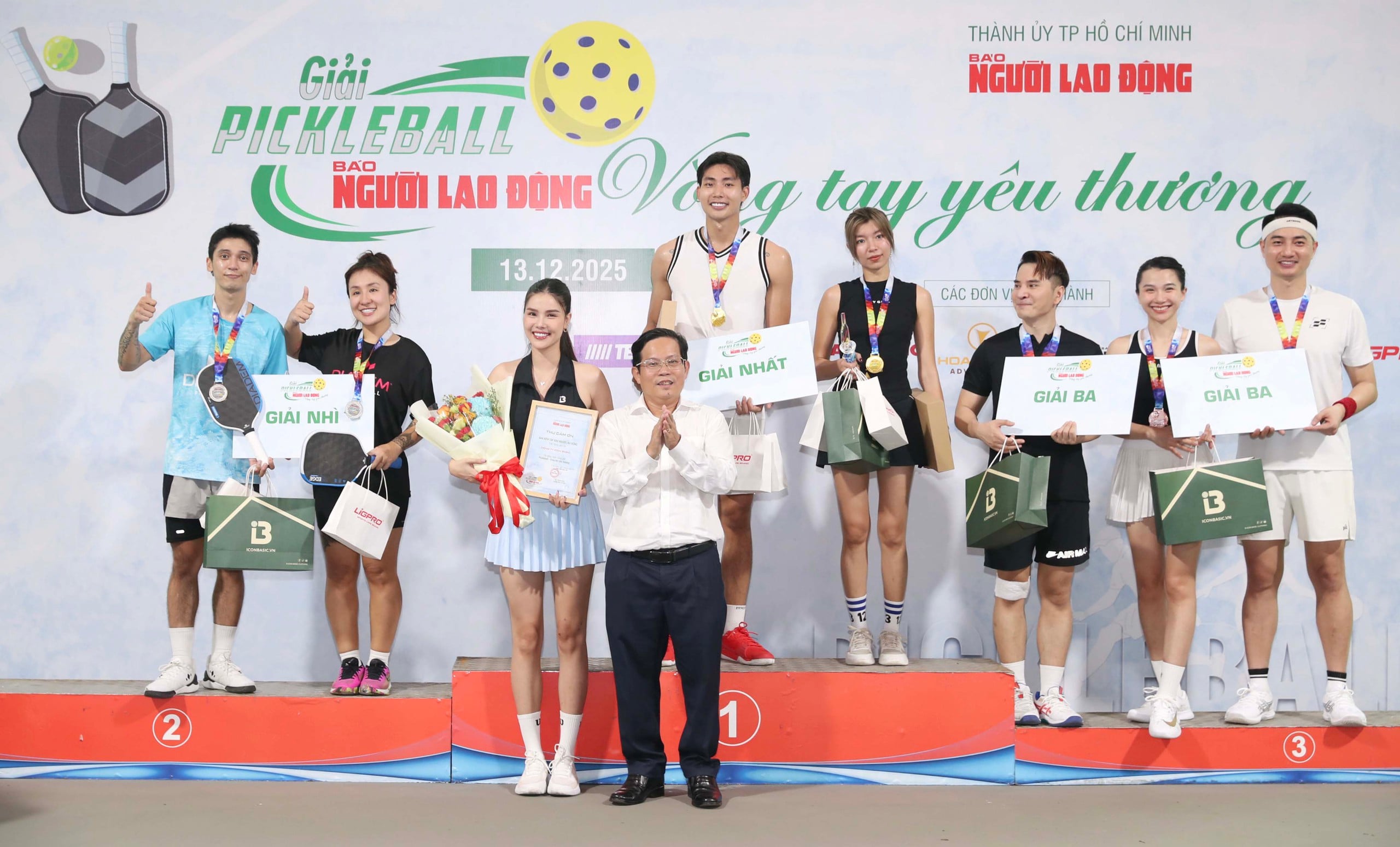 Những khoảnh khắc đẹp tại giải Pickleball 