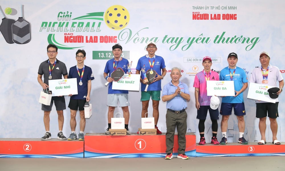 Những khoảnh khắc đẹp tại giải Pickleball