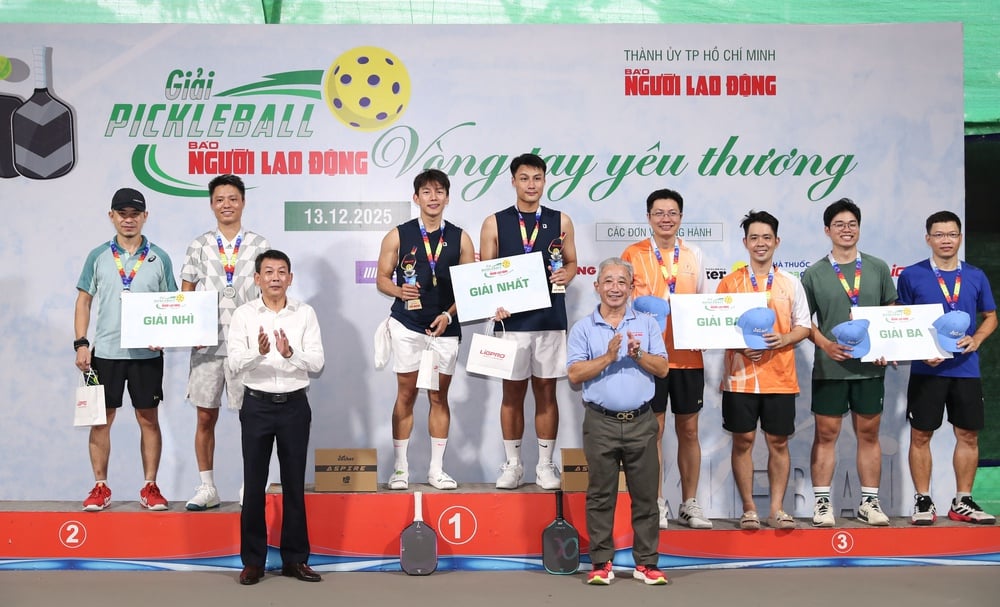 Những khoảnh khắc đẹp tại giải Pickleball