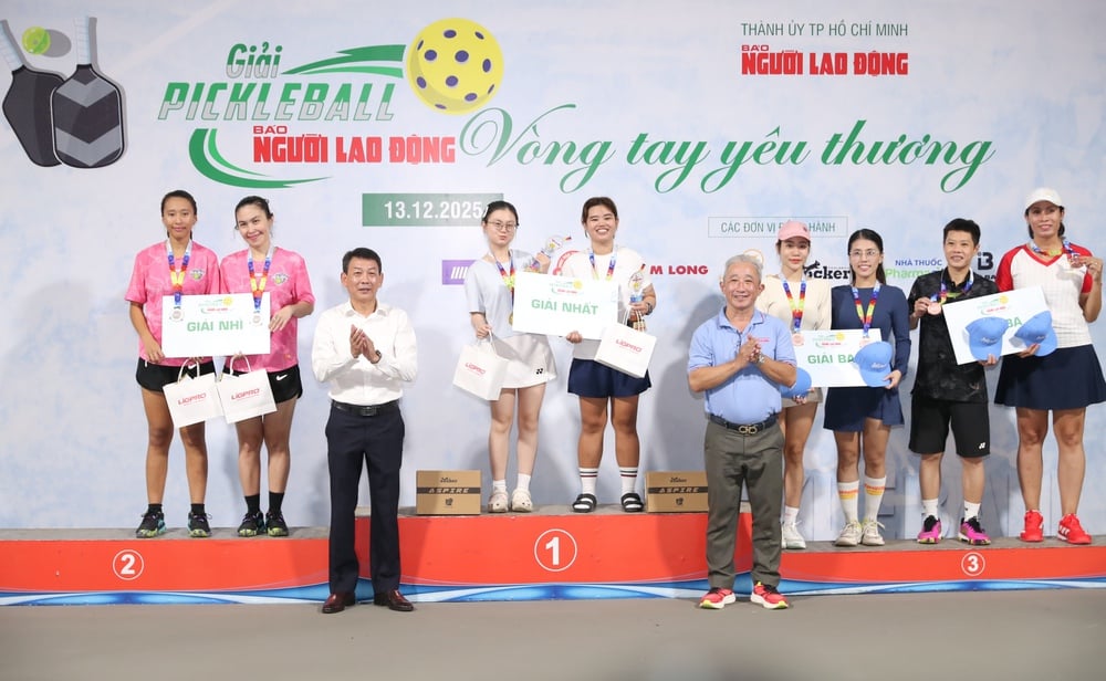 Những khoảnh khắc đẹp tại giải Pickleball