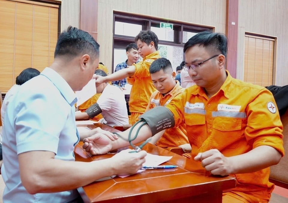 পিঙ্ক উইক প্রোগ্রামটি ফু থো পাওয়ার কোম্পানির কর্মকর্তা ও কর্মচারীদের কাছ থেকে ব্যাপক সমর্থন এবং অংশগ্রহণ পেয়েছে। ছবি: ফু থো পাওয়ার কোম্পানি। Chương trình Tuần lễ hồng được đông đảo cán bộ, công nhân viên PC Phú Thọ hưởng ứng tham gia. Ảnh: PC Phú Thọ.