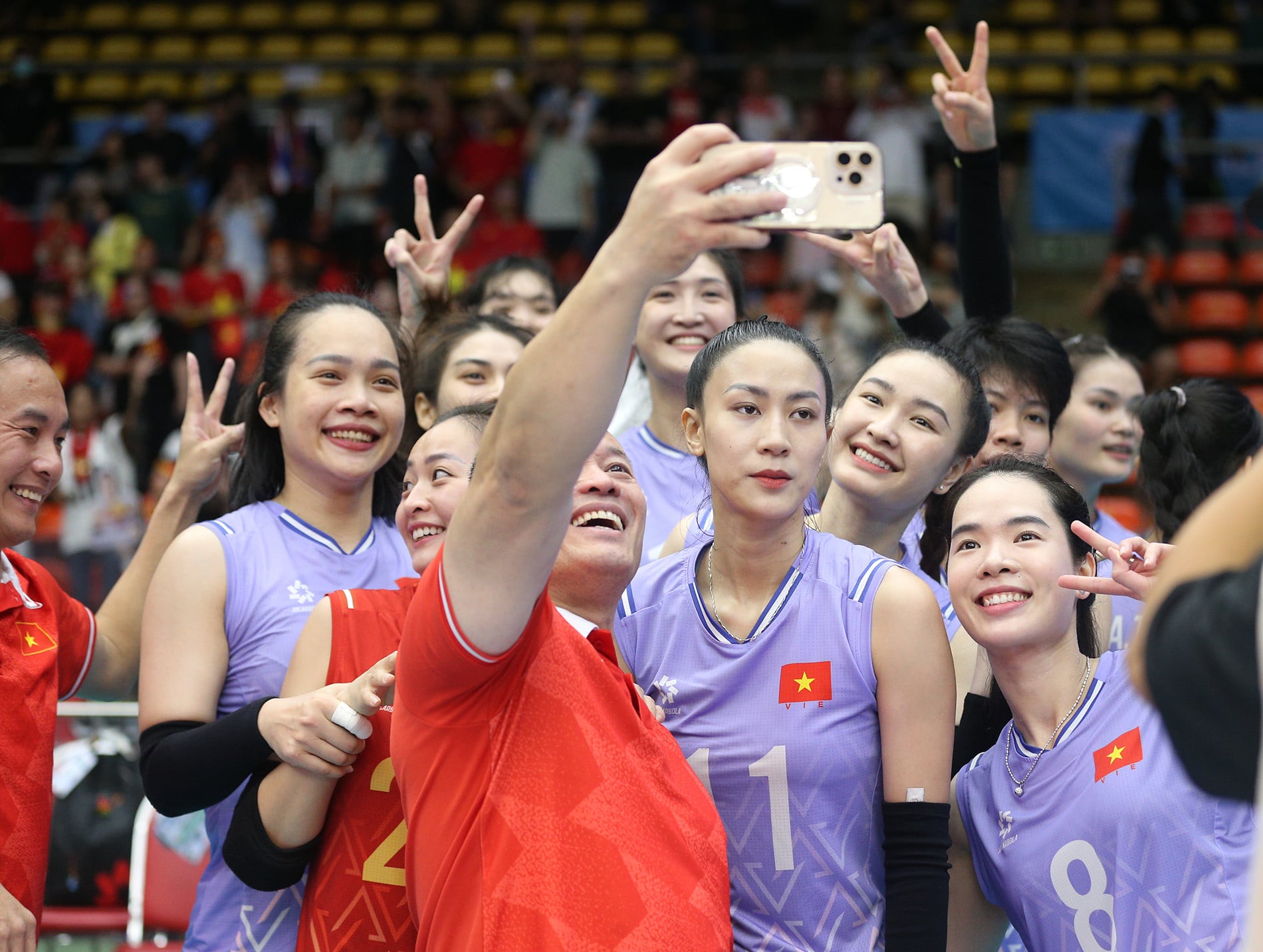 Echipa feminină de volei a Vietnamului din Filipine 12.JPG
