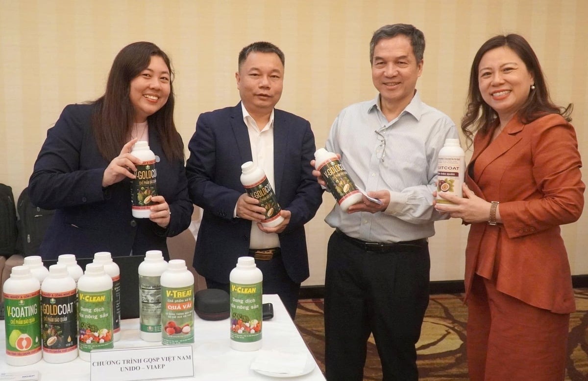 برخی از محصولات برنامه GQSP ویتنام. عکس: سون ترانگ.