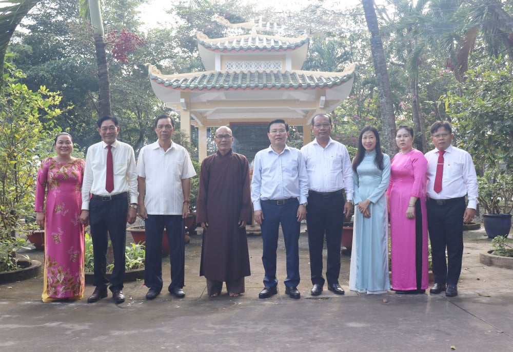 Obec My Loc zahajuje stavbu pamětního domu pro kulturní osobnost Nguyen Dinh Chieu.