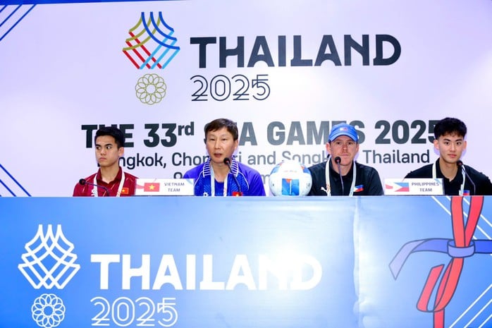 U22 Việt Nam quyết giành suất dự chung kết bóng đá nam SEA Games 33 - Ảnh 1.