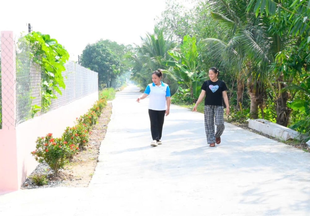 Giáo dân xã Lương Hòa chung sức xây dựng quê hương