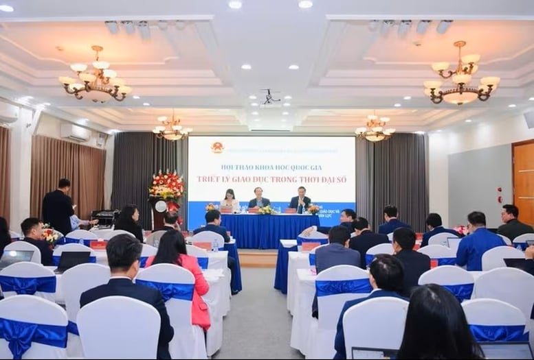 Filosofi pendidikan di era digital: Melestarikan landasan humanistik, mengupayakan pengembangan manusia secara holistik - Gambar 1. Triết lý giáo dục thời đại số: Giữ nền tảng nhân văn, hướng tới phát triển toàn diện con người- Ảnh 1.