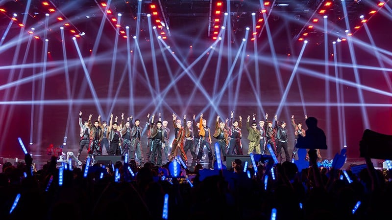 Bröderna uppträdde vid den stora finalen och prisutdelningen kvällen den 13 december. (Foto: Organisationskommittén)