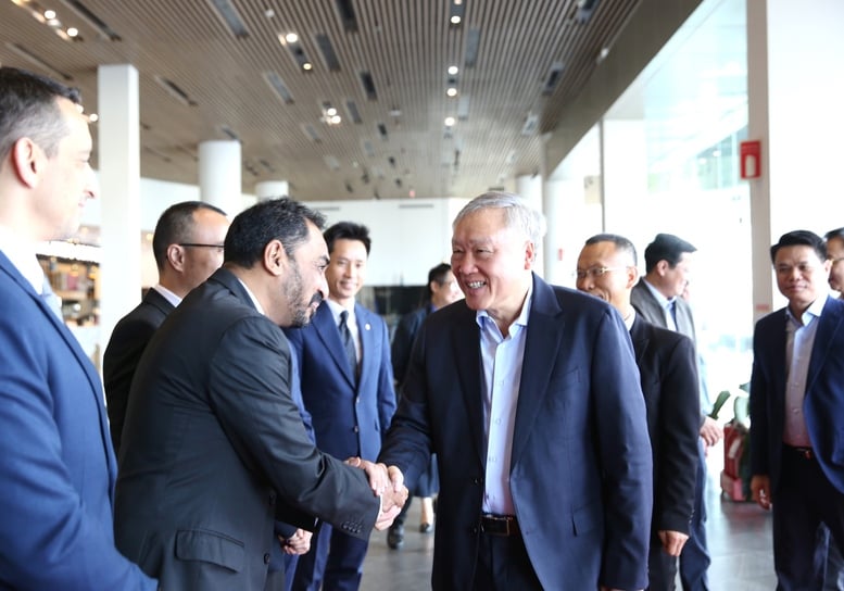 Wakil Perdana Menteri Nguyen Hoa Binh mengunjungi Perusahaan VinFast dan Pelabuhan Kontainer Internasional Hateco Hai Phong - Foto 4. Phó Thủ tướng Thường trực Nguyễn Hòa Bình thăm Công ty VinFast và Cảng container Quốc tế Hateco Hải Phòng- Ảnh 4.