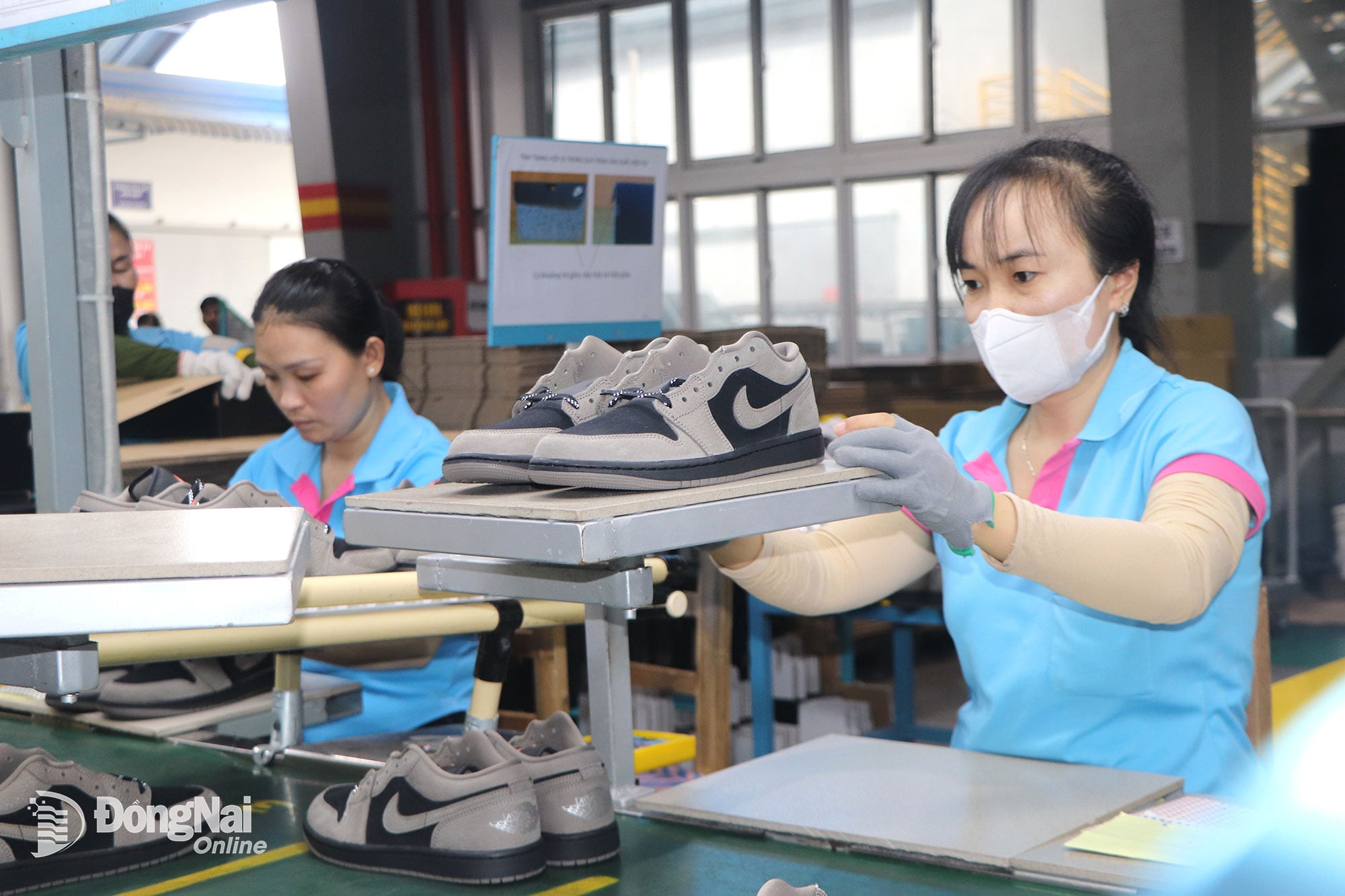 សកម្មភាពផលិតកម្មនៅក្រុមហ៊ុន Changshin Vietnam Co., Ltd. សួនឧស្សាហកម្ម Thanh Phu សង្កាត់ Tan Trieu ខេត្ត Dong Nai។ រូបថត៖ ង៉ុកលៀន