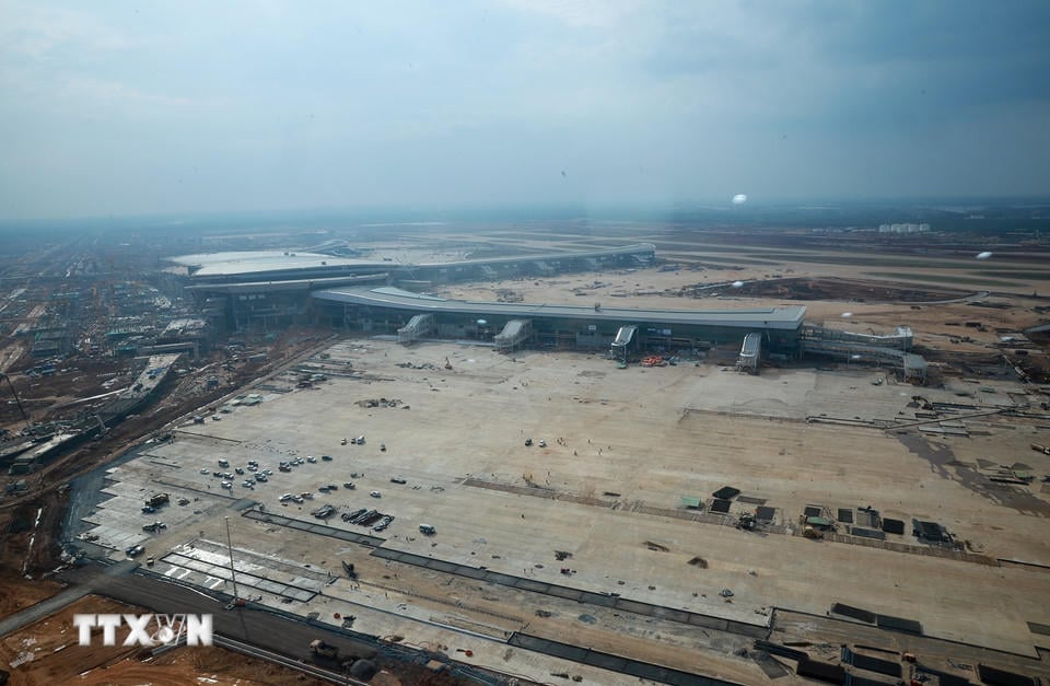 Проект международного аэропорта Лонг Тхань. (Фото: Дуонг Джианг/ВИА).