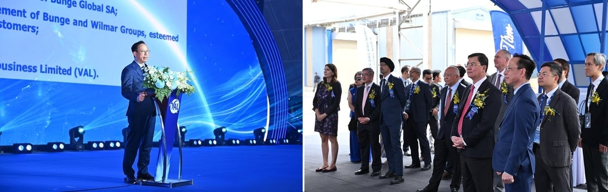 Ông Nguyễn Minh Vĩ, Tổng Giám đốc Công ty TNHH Kinh doanh Nông sản Việt Nam (VAL) chia sẻ về cột mốc quan trọng trong chiến lược dài hạn của VAL. Ảnh: Kim Châu.