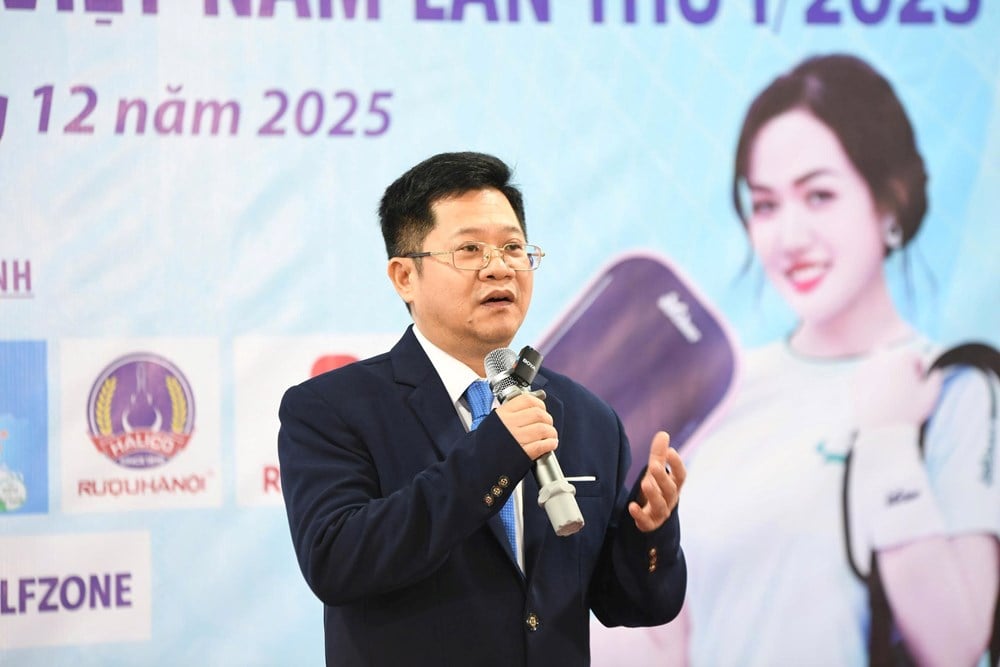 ការប្រកួតបាល់ជ្រលក់ទឹកផ្លែឈើលើកទី 1 របស់ឧស្សាហកម្មភេសជ្ជៈវៀតណាម ឆ្នាំ 2025៖ ការផ្សព្វផ្សាយស្មារតីនៃការហ្វឹកហាត់រាងកាយ និងការតភ្ជាប់សហគមន៍អាជីវកម្ម - រូបថតទី 2