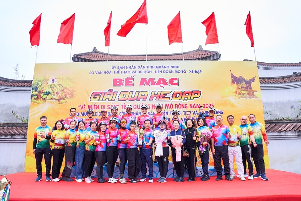 Giải đua xe đạp “Về miền di sản” mở rộng tỉnh Quảng Ninh 2025: Kết nối di sản bằng nhịp chuyển động xanh - Ảnh 6.