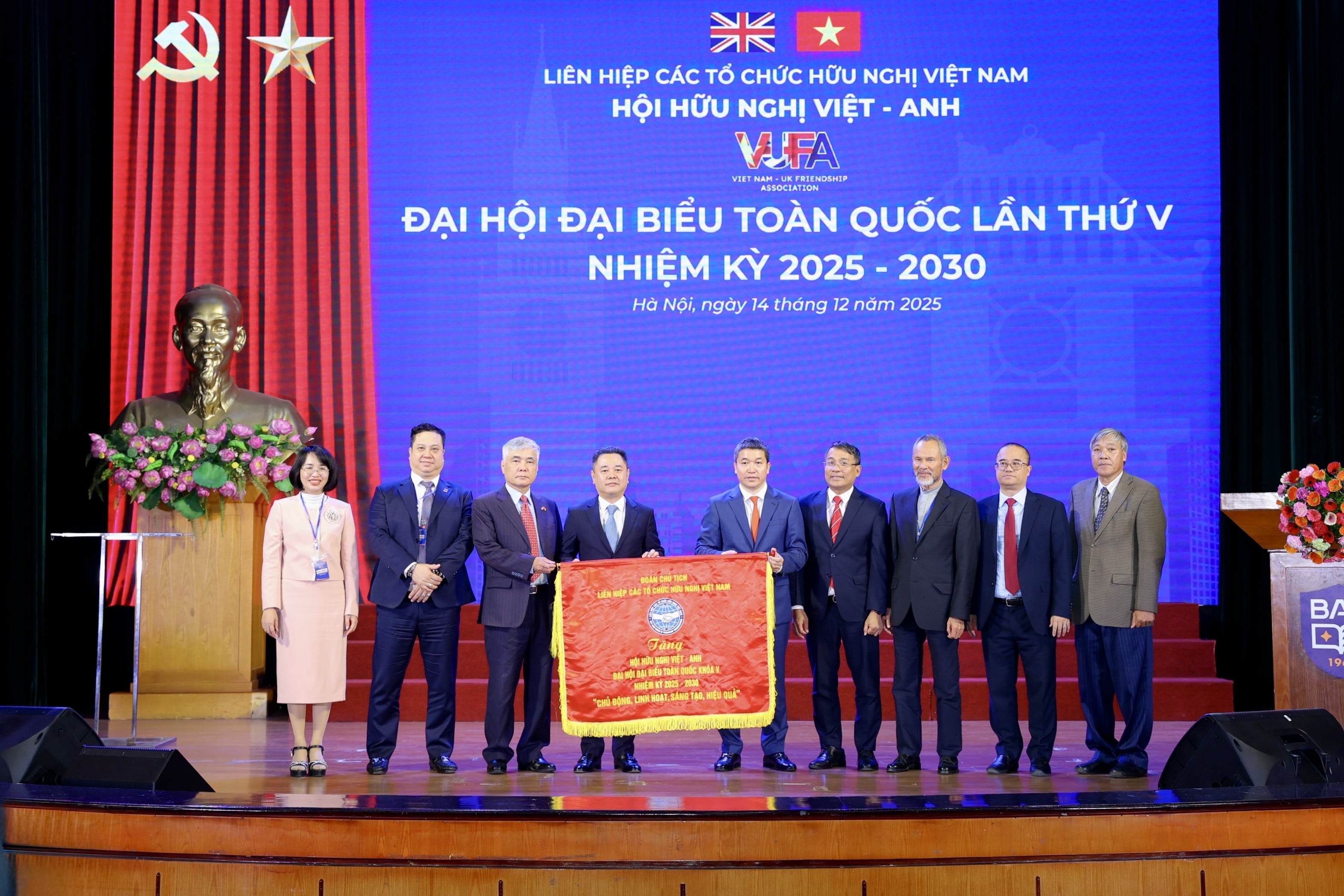 מר נגוין נגוק קאן נבחר ליו Ông Nguyễn Ngọc Cảnh được bầu làm Chủ tịch Hội Hữu nghị Việt – Anh khóa V nhiệm kỳ 2025-2030