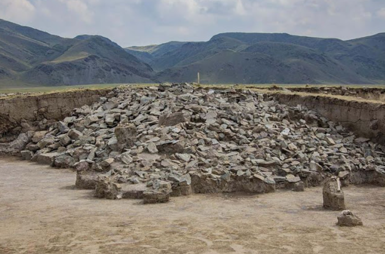 カザフスタンで、サカ族の貴族が所有していた古代の宝物が発掘された。