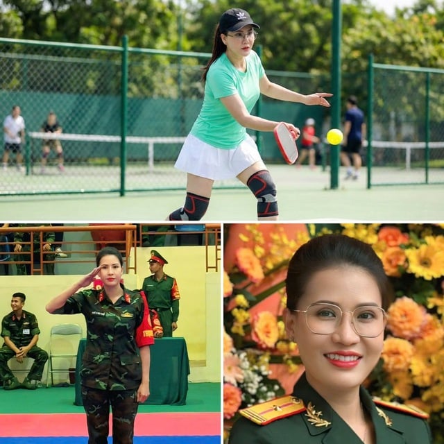 Női világbajnokok vovinamiban „csatára szállnak” a 2025-ös Golden Star Warrior Pickleball Kupán - 1. kép. Các nữ võ sĩ vô địch thế giới vovinam 'xung trận' tại pickleball Cúp Chiến binh Sao Vàng 2025- Ảnh 1.